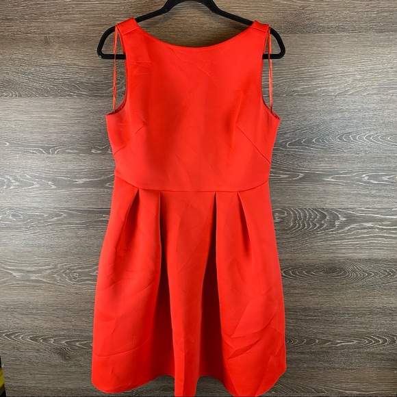 1901 Dresses & Skirts - 1901 Red/ Orange Fit and Flare Cocktail dress NWOT